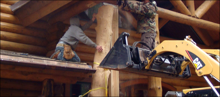 Log Home Log Replacement  Thornville, Ohio