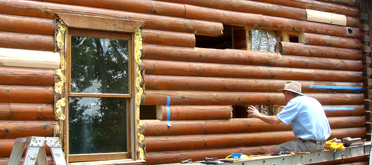 Log Home Repair New Lexington, Ohio