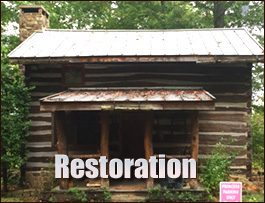 Historic Log Cabin Restoration  Perry County, Ohio